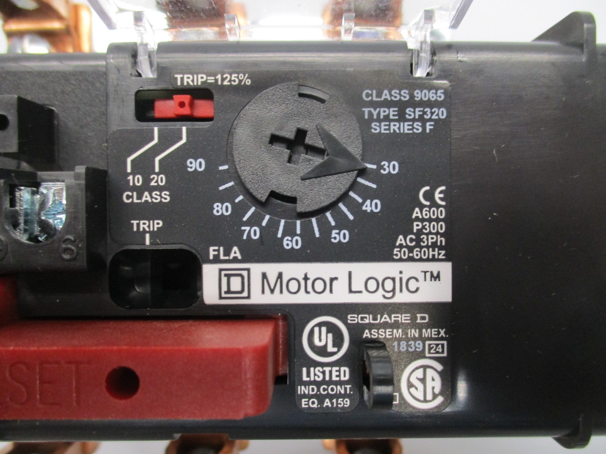 SQUARE D 9065SF320 SER. F 30-90A NSMP