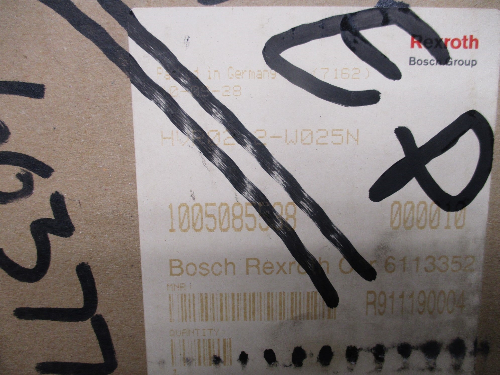 REXROTH HVR02.2-W025N R911190004 NSMP