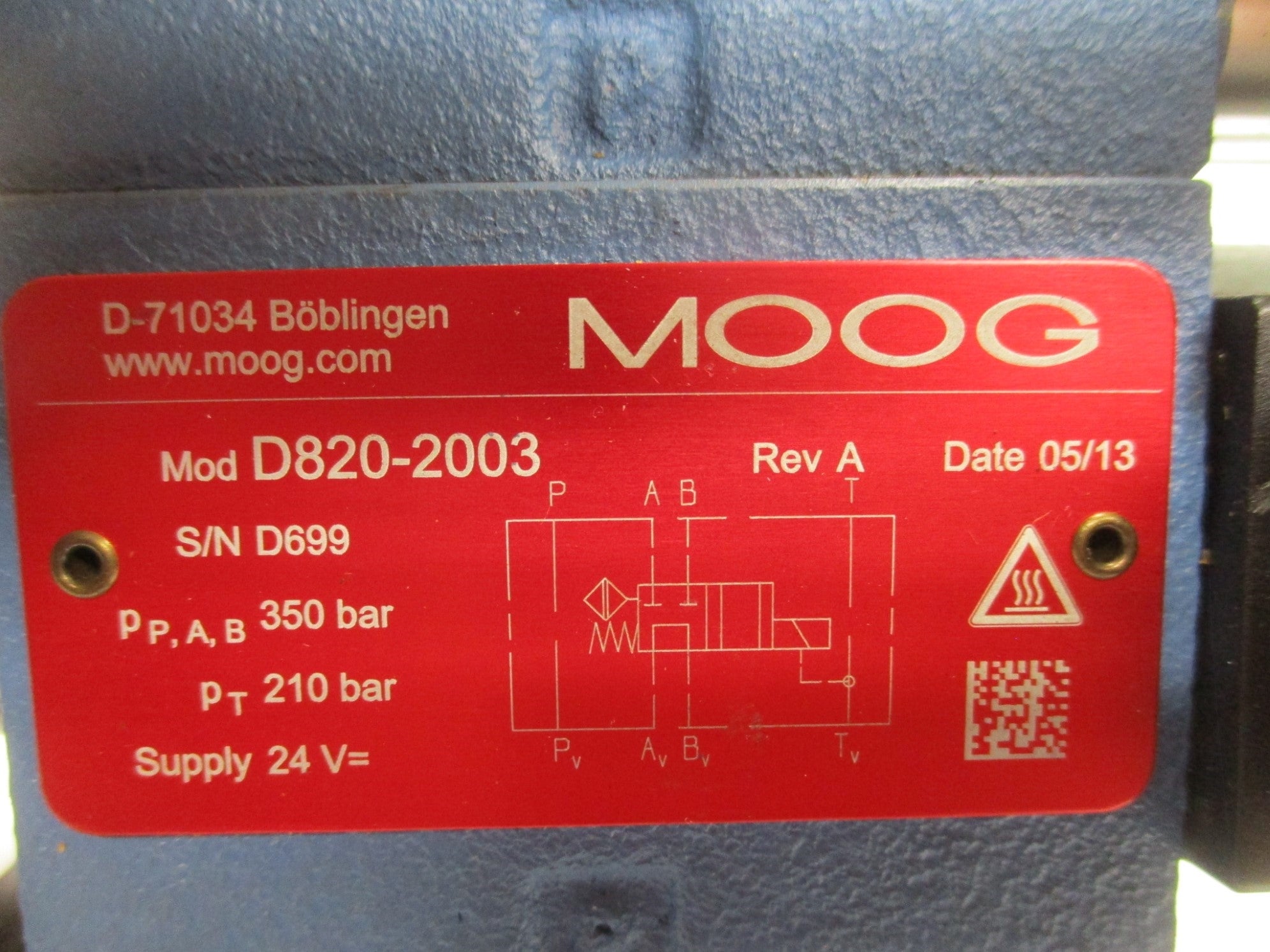 MOOG D633-7369 UNMP