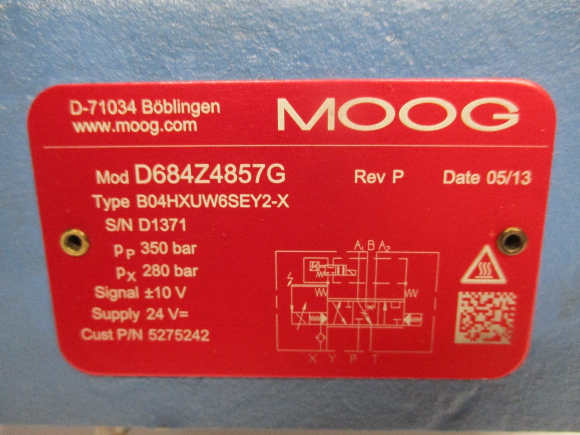 MOOG D633-7369 UNMP