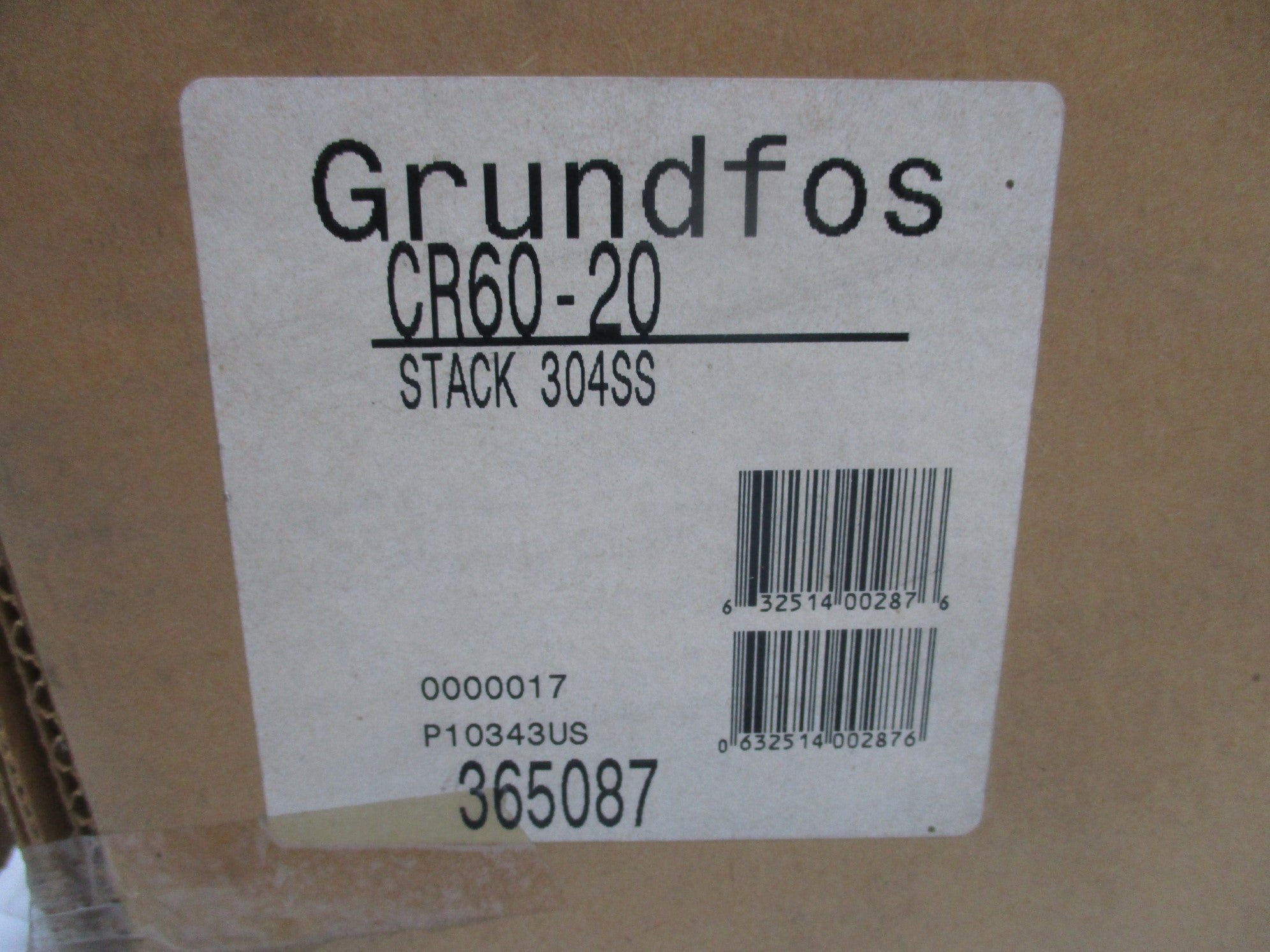 GRUNDFOS CR60-20 NSMP