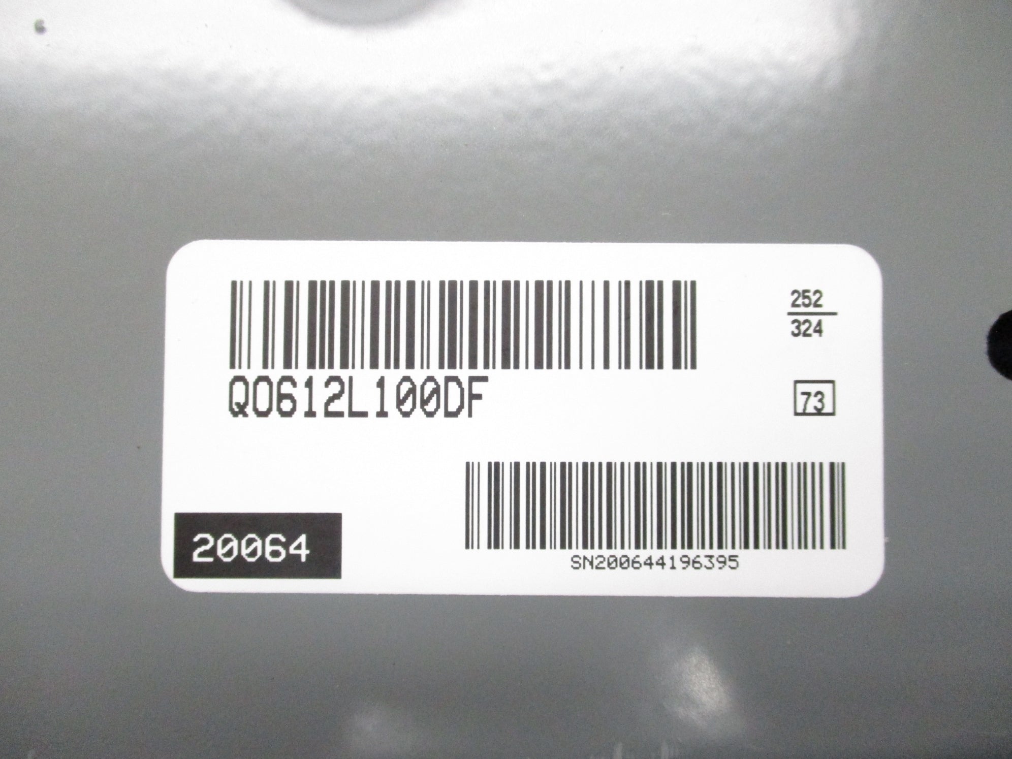 SQUARE D Q0612L100DF NSMP