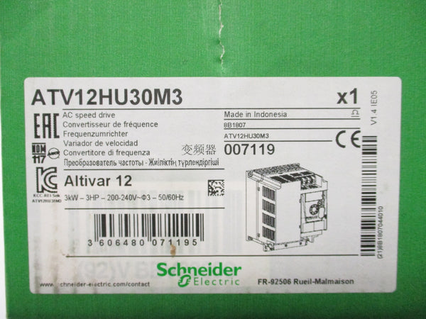 SCHNEIDER ELECTRIC ATV12HU30M3 NSMP
