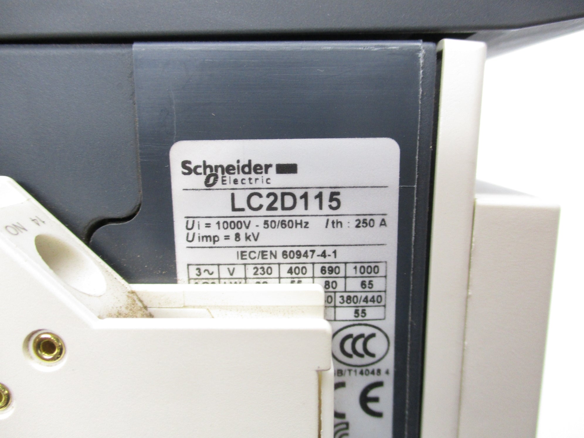 SCHNEIDER ELECTRIC LC2D115G7 120V NSNP