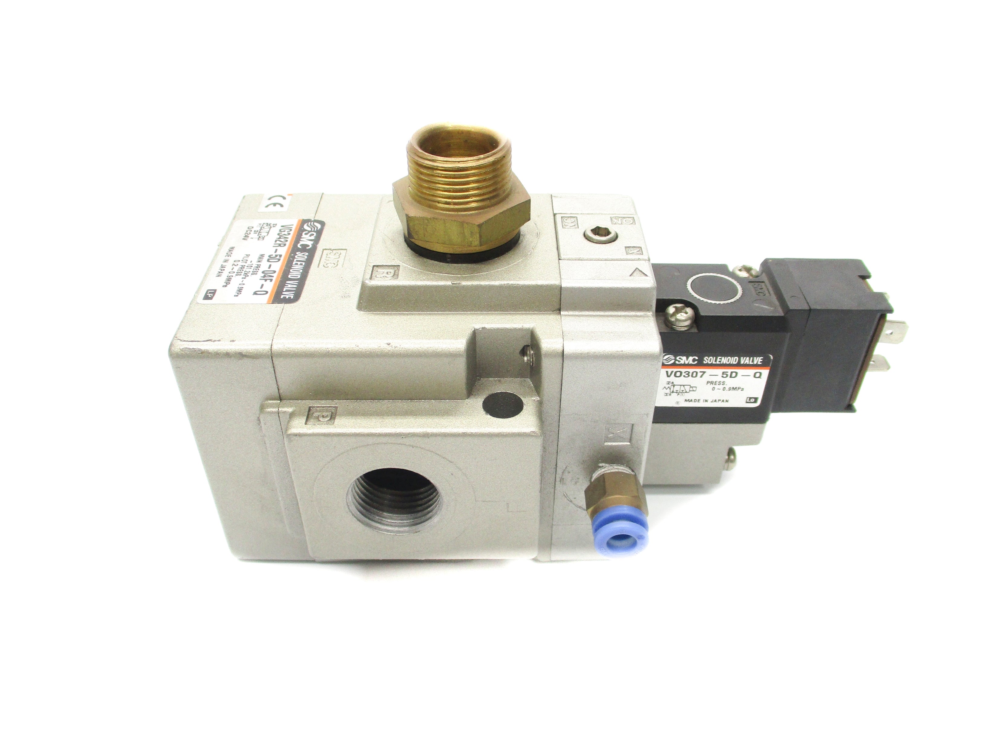 SMC VG342R-5D-04F-Q 24VDC UNMP