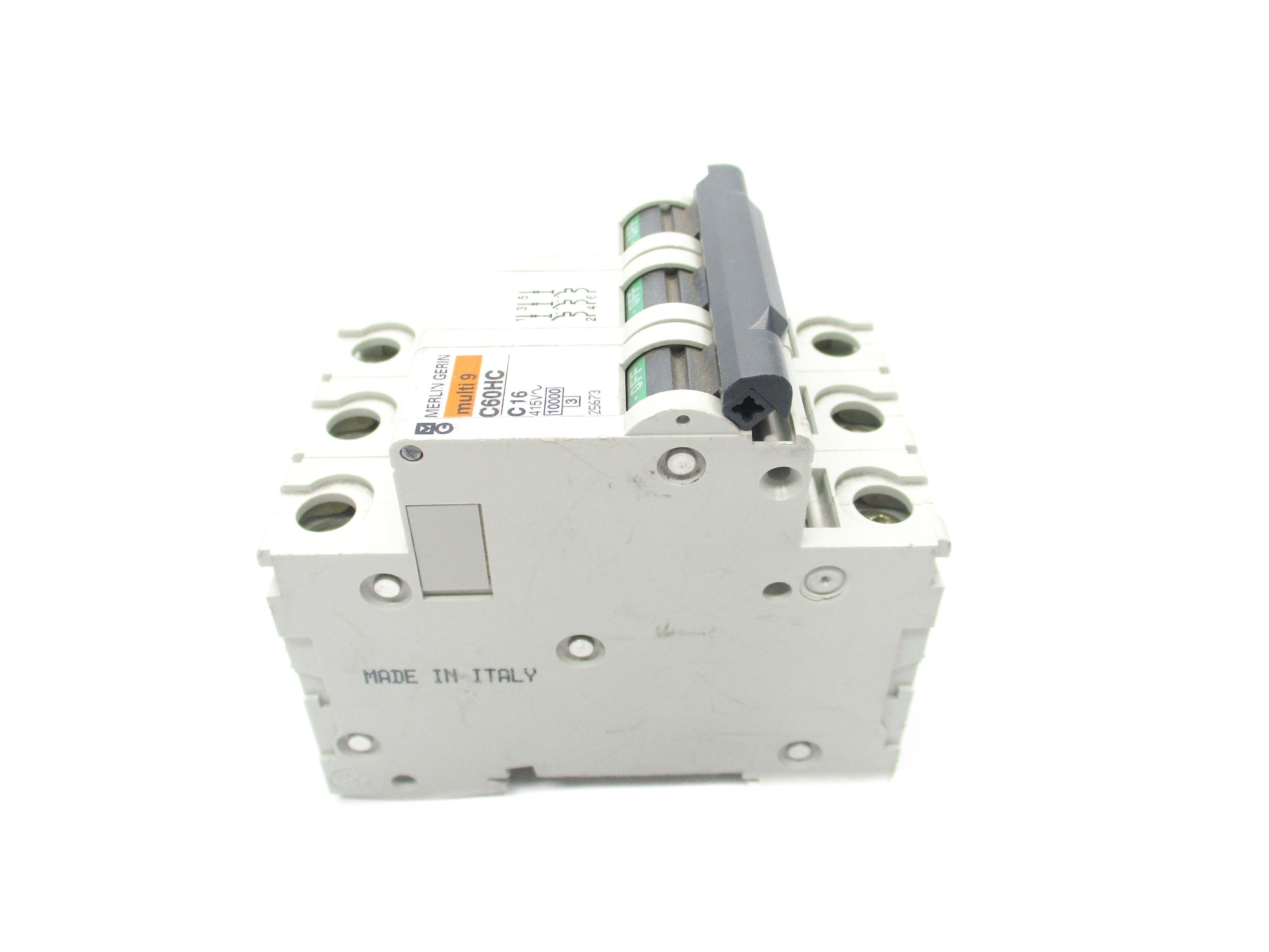 MERLIN GERIN C60HC 25673 415V 16A UNMP