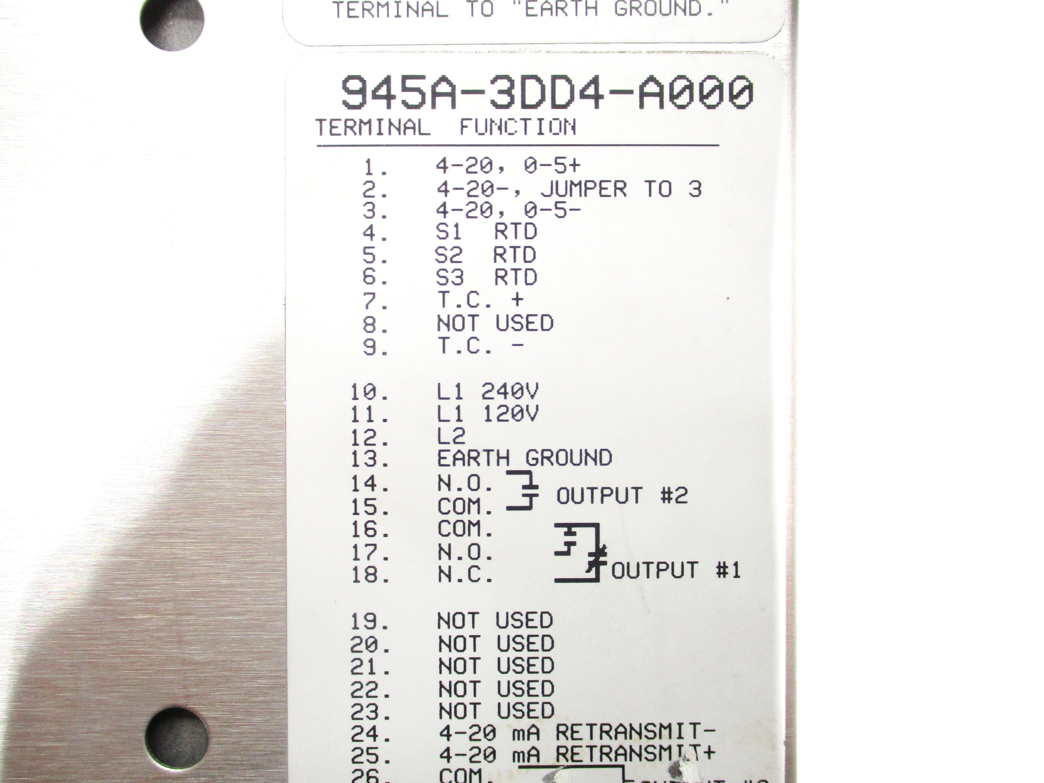 WATLOW 945A-3DD4-A000 UNMP