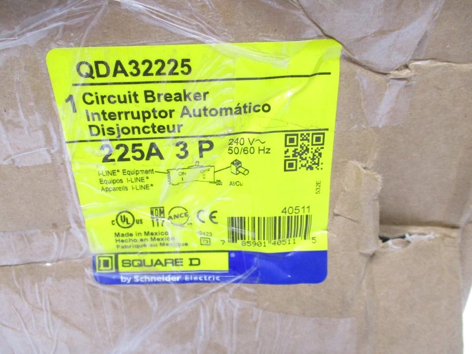 SQUARE D QDA32225 240V 225A NSMP