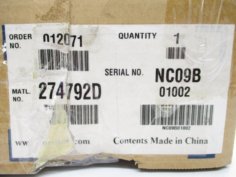INDUSTRIAL SPARE PART 274792D NSMP