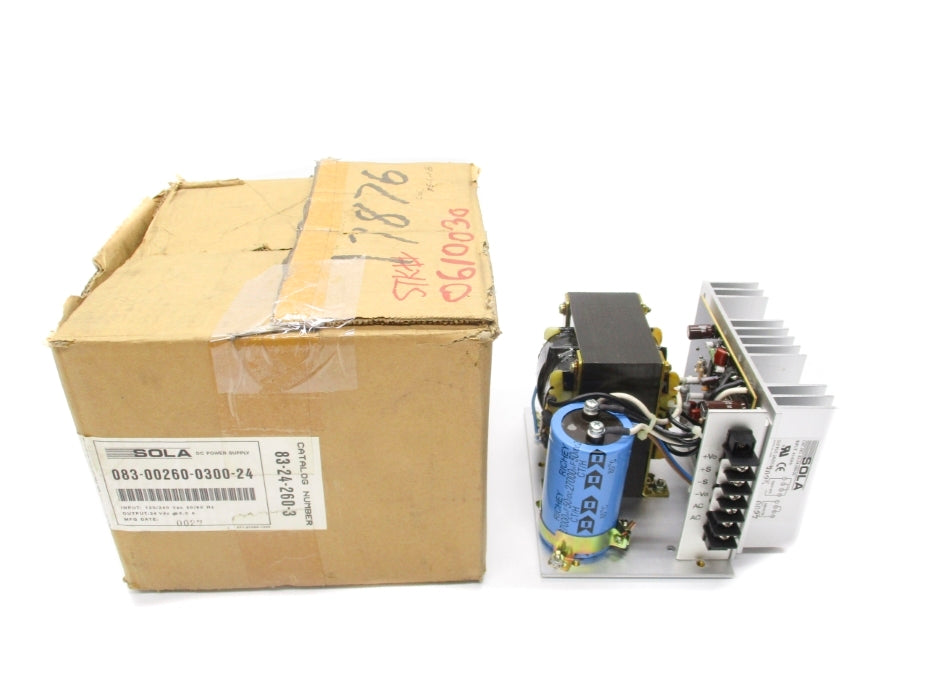 SOLA 83-24-260-03 120/240VAC 6A (AS PICTURED) NSMP