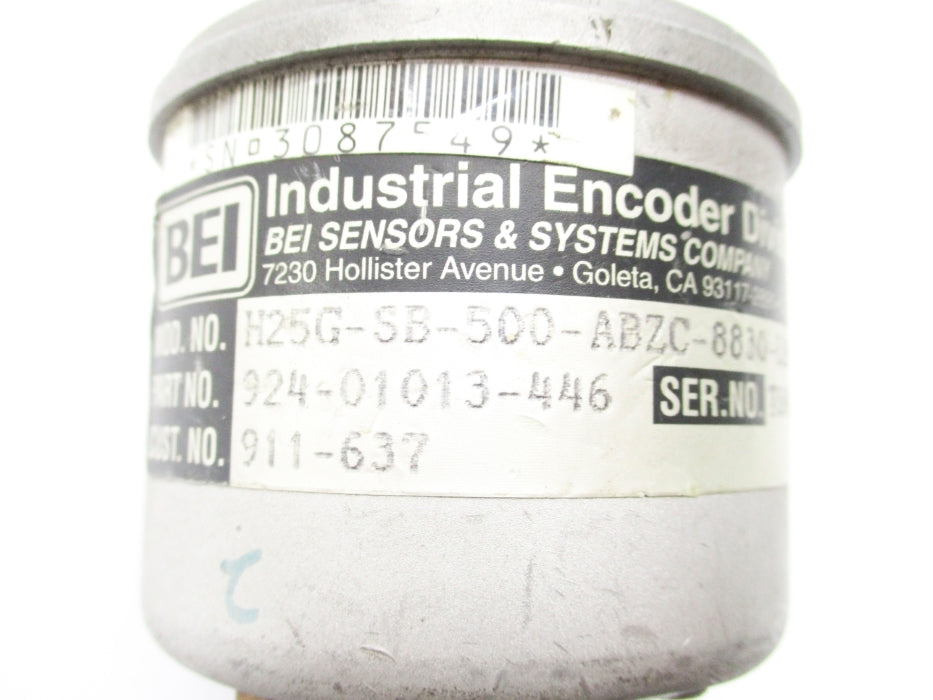 BEI H25G-SB-500-ABZC-8830-LED-ED25-S UNMP