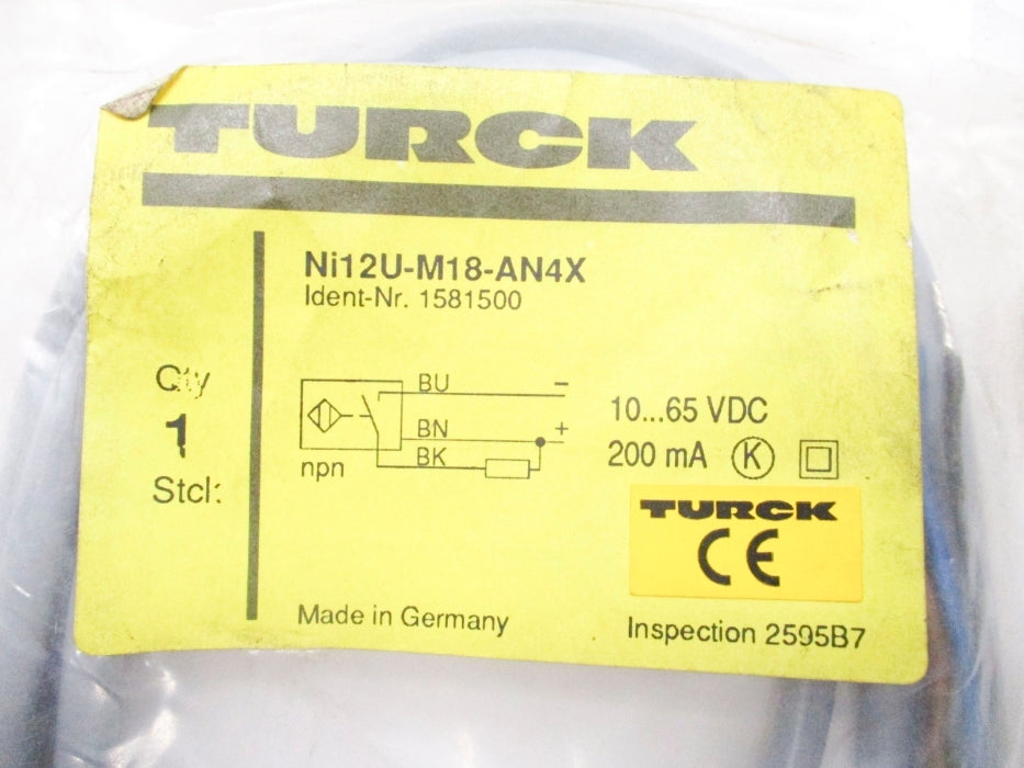 TURCK NI12U-M18-AN4X 1581500 NSMP