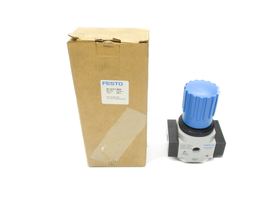 FESTO LR-1/4-D-7-MIDI 186453 SER. AN43 240PSI (AS PICTURED) NSMP