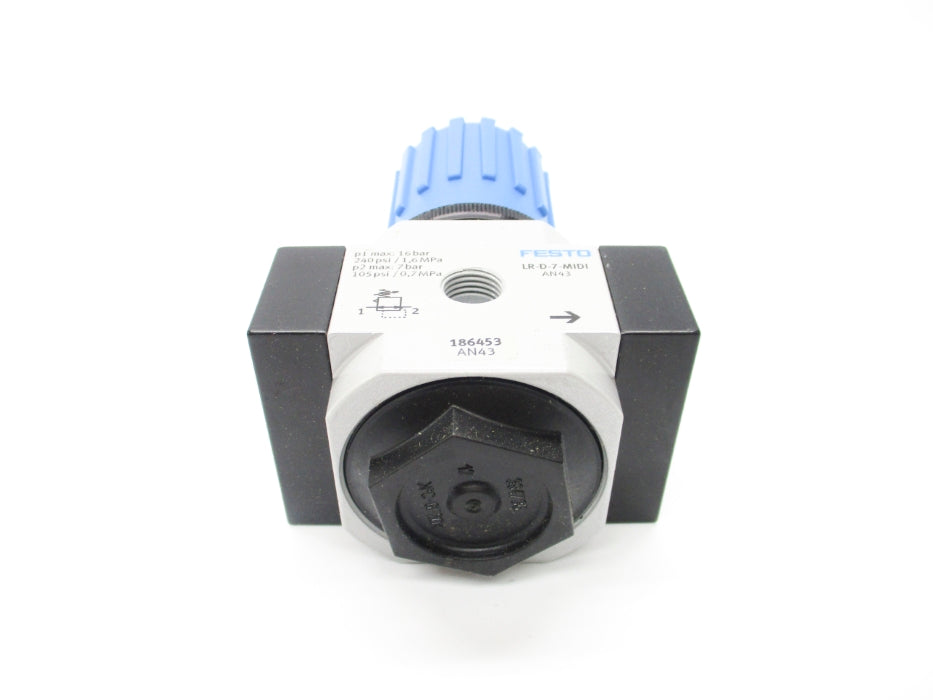 FESTO LR-1/4-D-7-MIDI 186453 SER. AN43 240PSI (AS PICTURED) NSMP