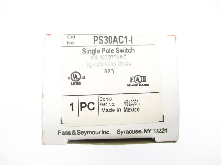 PASS&SEYMOUR PS30AC1-I NSMP