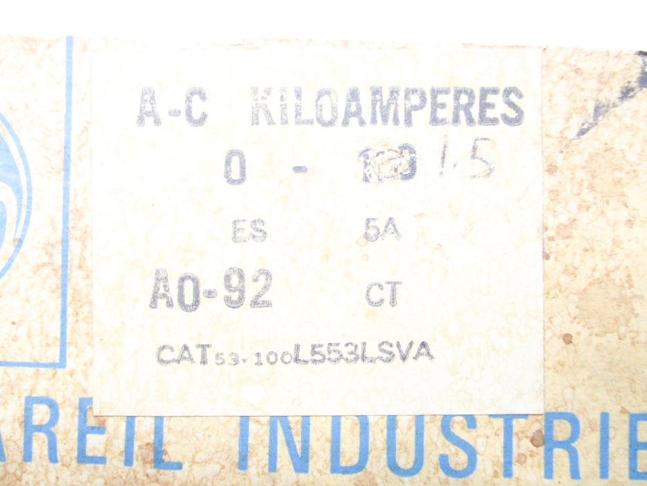 GENERAL ELECTRIC 53-100L553LSVA NSMP