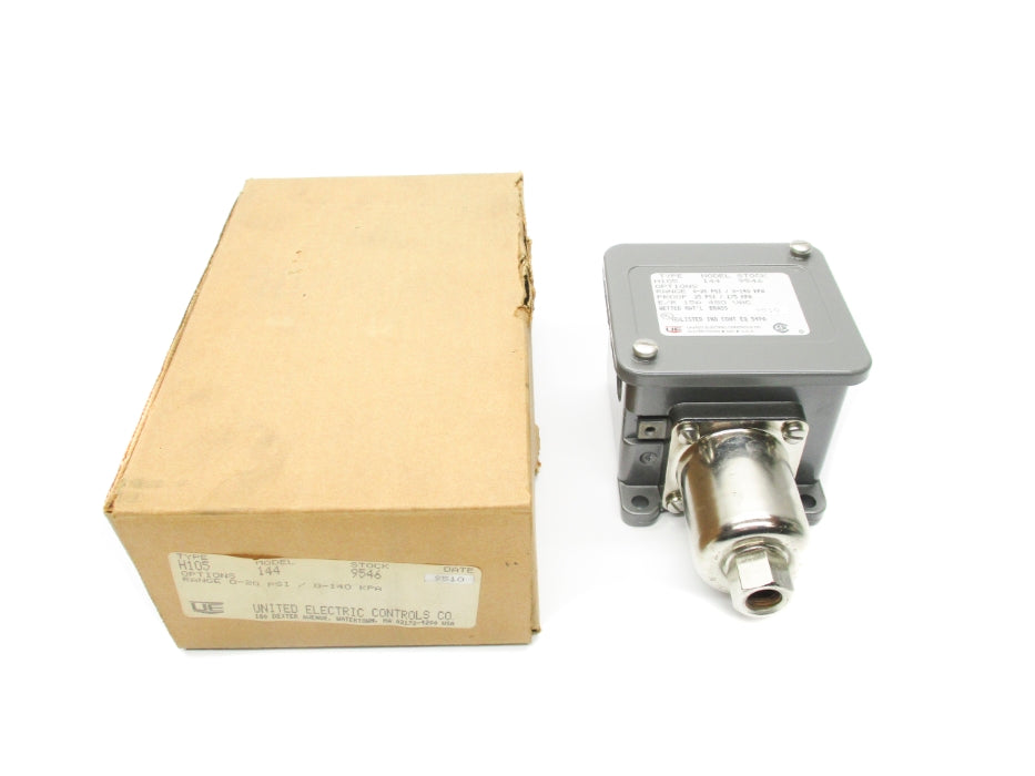 UNITED ELECTRIC H105-144-9546 0-20PSI NSMP