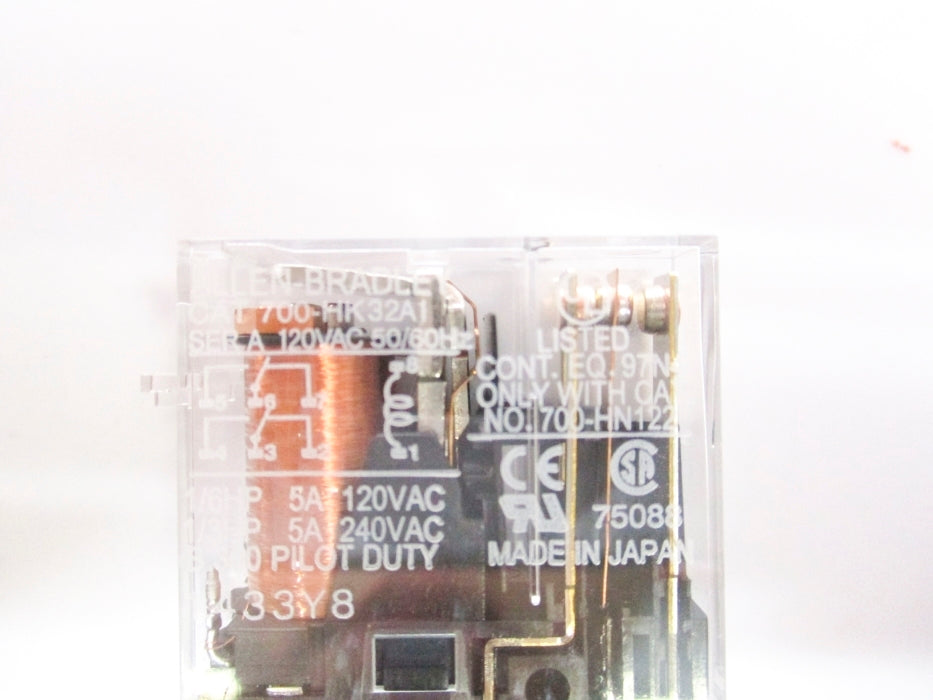 INDUSTRIAL SPARE PART 700-HK32A1 SER. A 120VAC 5A (WH) NSMP