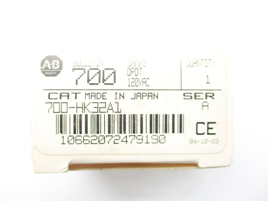 INDUSTRIAL SPARE PART 700-HK32A1 SER. A 120VAC 5A (WH) NSMP