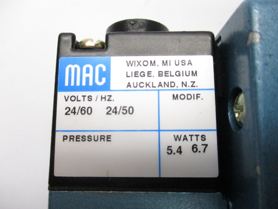 MAC 6321D-000-PM-221DA 24/60 150PSI NSMP