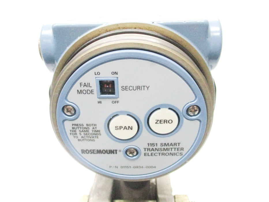ROSEMOUNT 1151LT5SA0A22D 285PSI UNMP