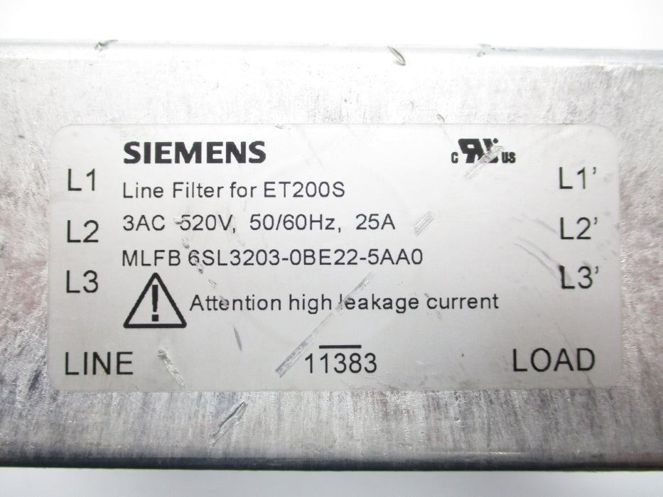 SIEMENS MLFB6SL3203-0BE22-5AA0 UNMP