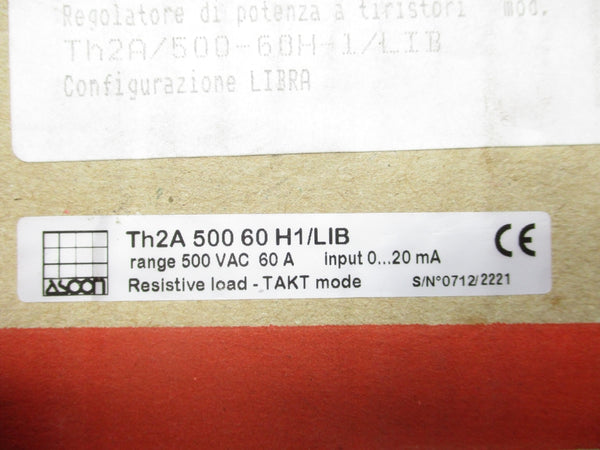 ASCON TH2A50060H1/LIB 500VAC 60A NSMP