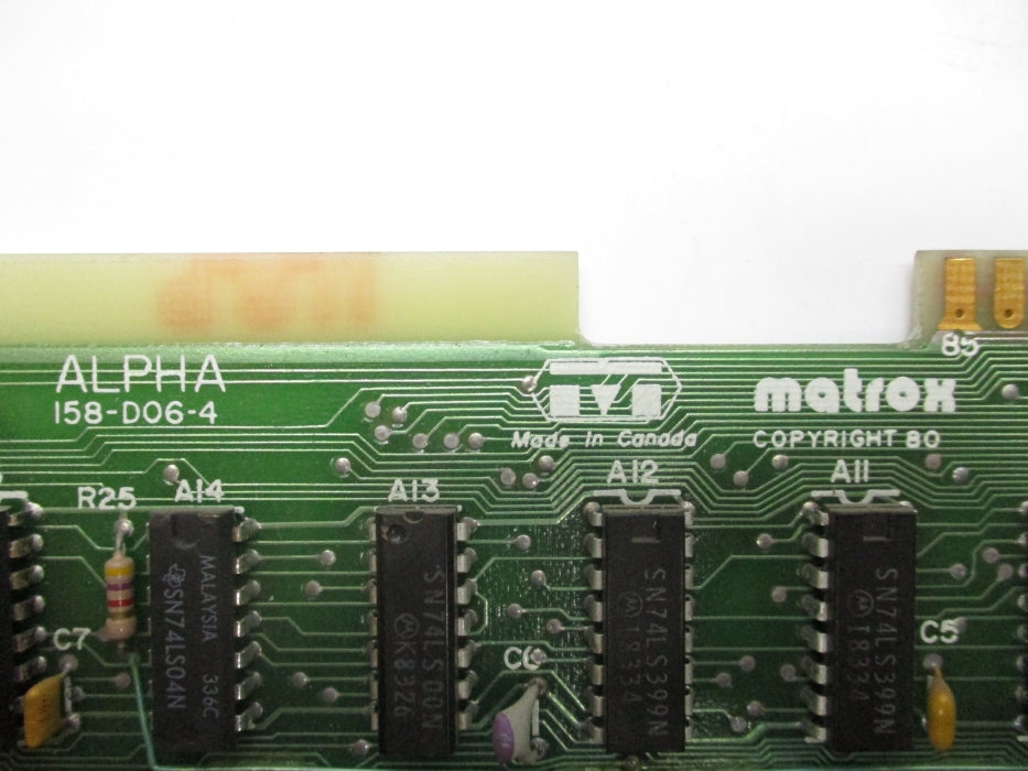 MATROX 158-D06-4 UNMP