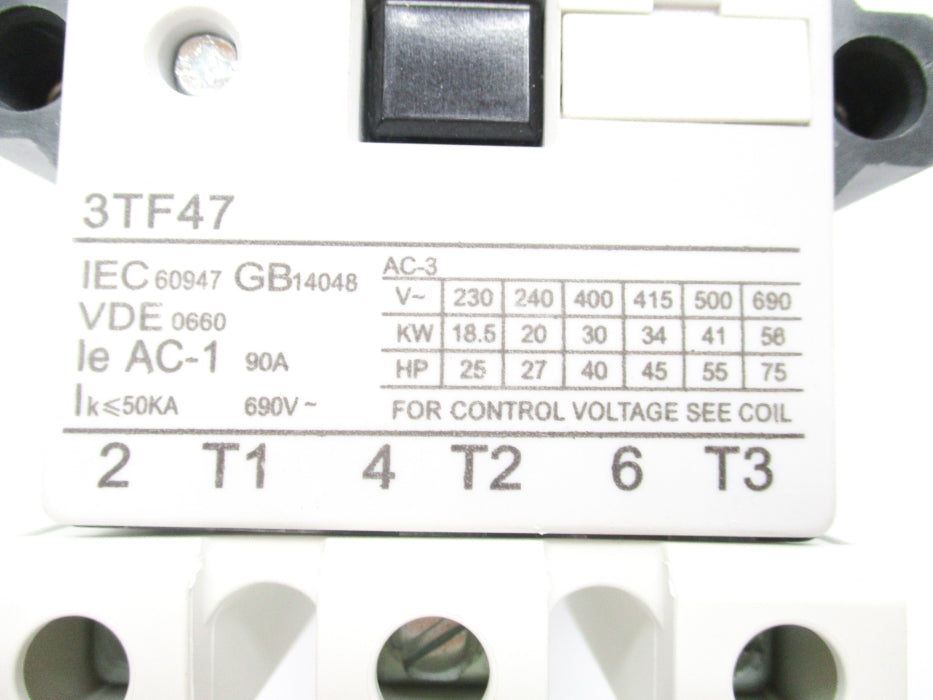 CONTACTOR 3TF4722-0XF0 132V NSMP