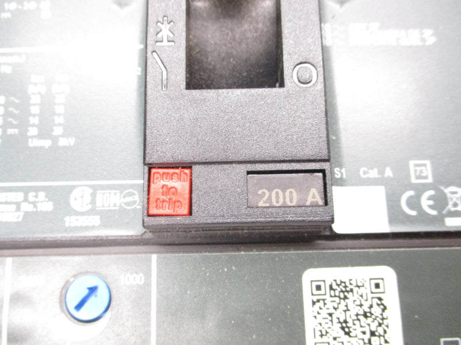SQUARE D JDL36200 600V 200A NSNP