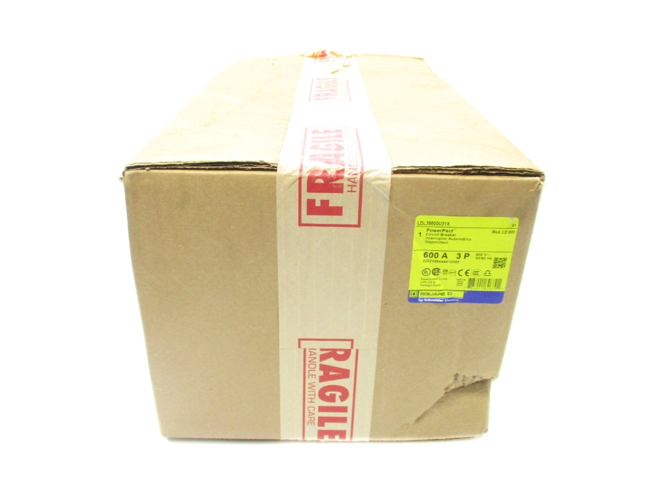 SQUARE D LDL36600U31X 600V 600A NSFS