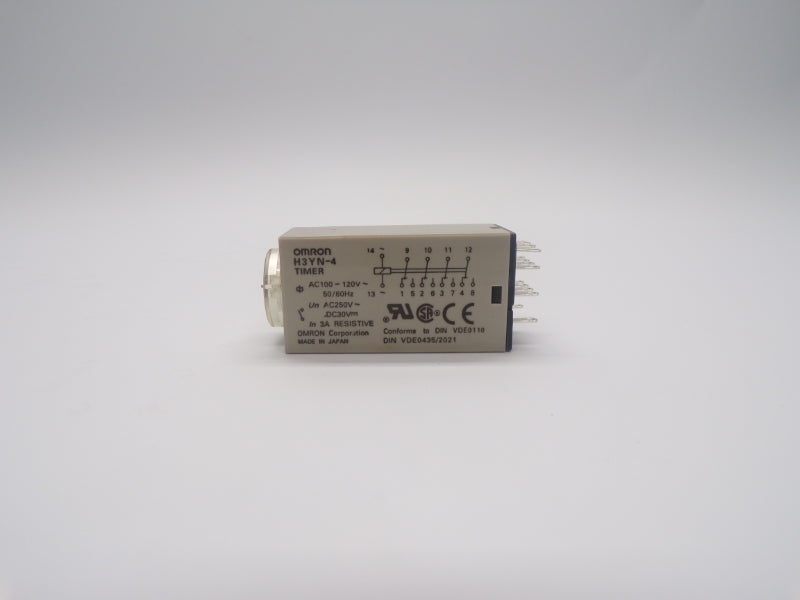 OMRON H3YN-4 100-240VAC 1-10S/1-10MIN NSMP