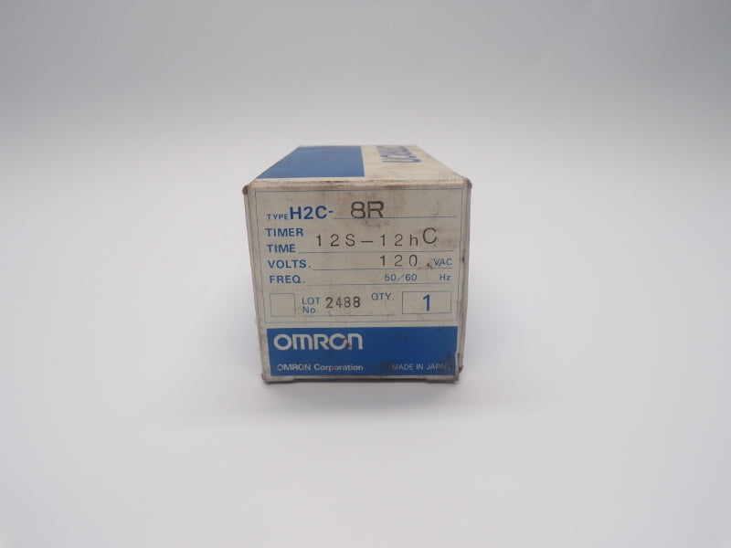 OMRON H2C-8R 120VAC 6A 12S-12H NSMP
