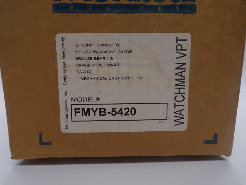MONITEUR FMYB-5420 125/250VAC 10A NSMP