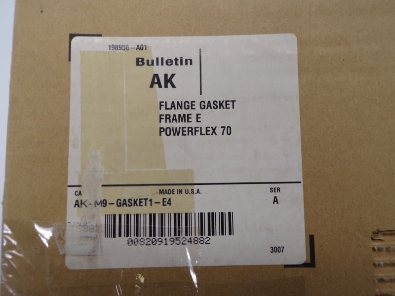 ALLEN BRADLEY AK-M9-GASKET1-E4 SER. A NSMP