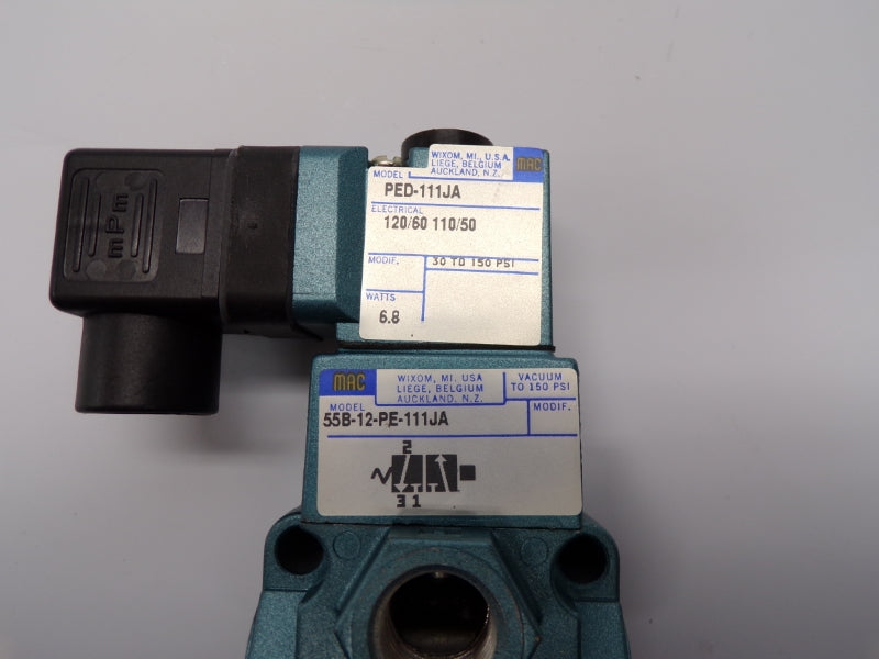 MAC 55B-12-PE-111JA 110/120V 30-150PSI NSMP