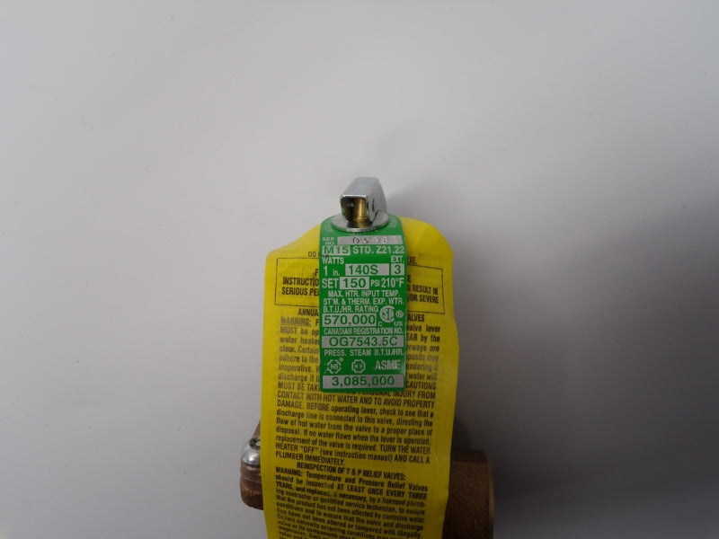 WATTS 140S 150PSI 1" NSMP