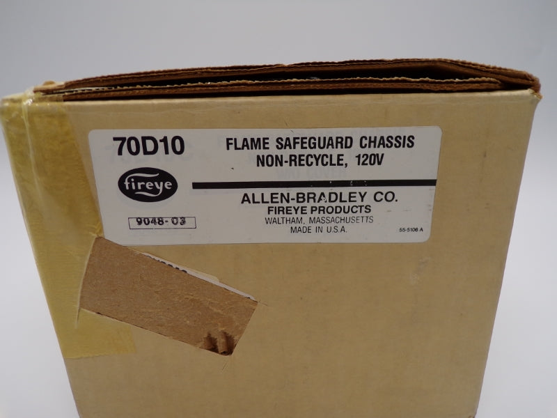 FIREYE ALLEN BRADLEY 70D10 120V 2A NSMP