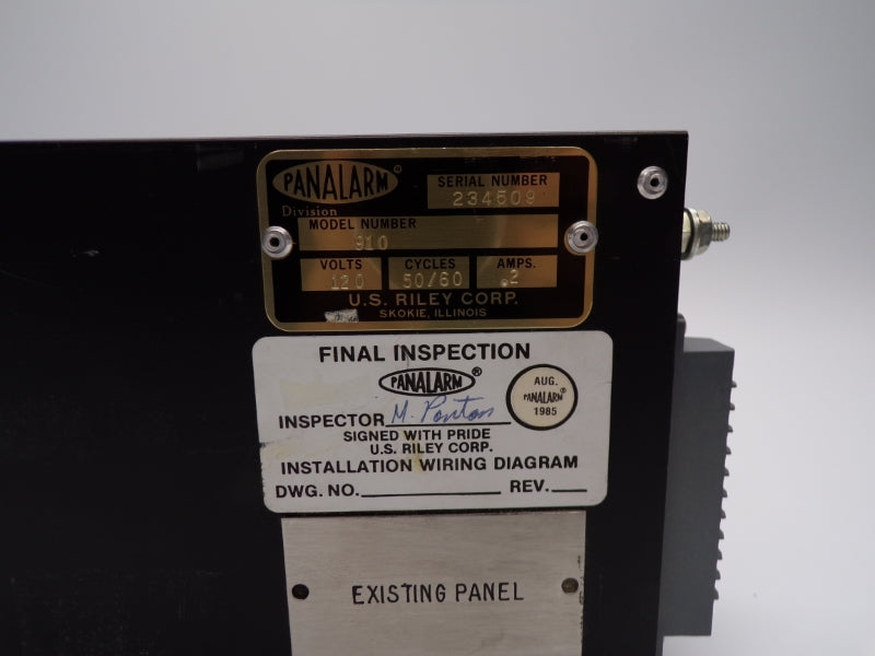 PANALARM 910 120VAC .2A UNMP