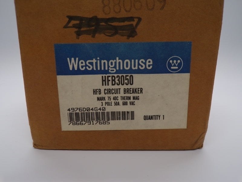 WESTINGHOUSE HFB3050 600VAC 50A NSFS