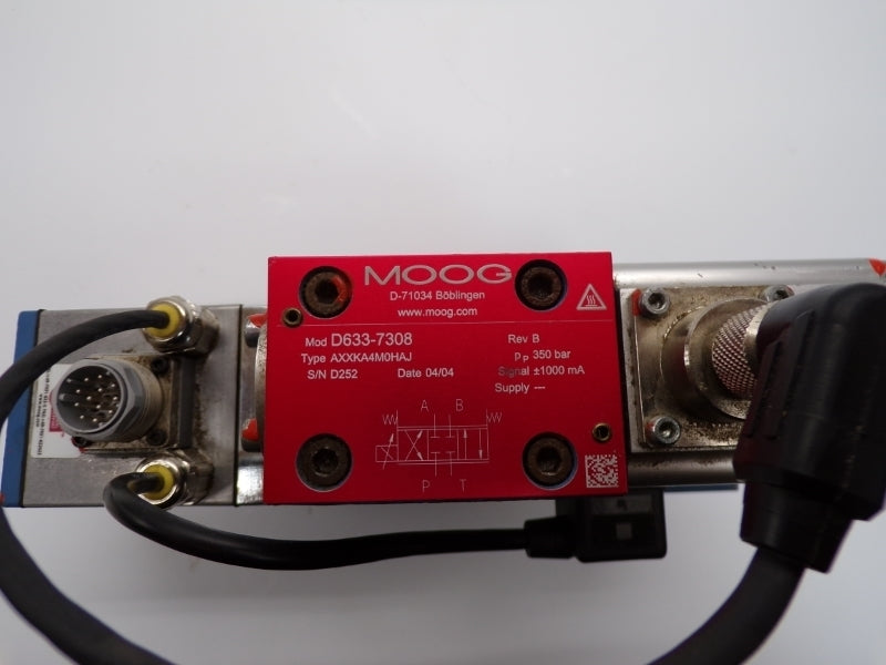 MOOG D681-4817 D633-7308 24VDC NSNP