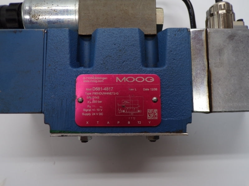MOOG D681-4817 D633-7308 24VDC NSNP