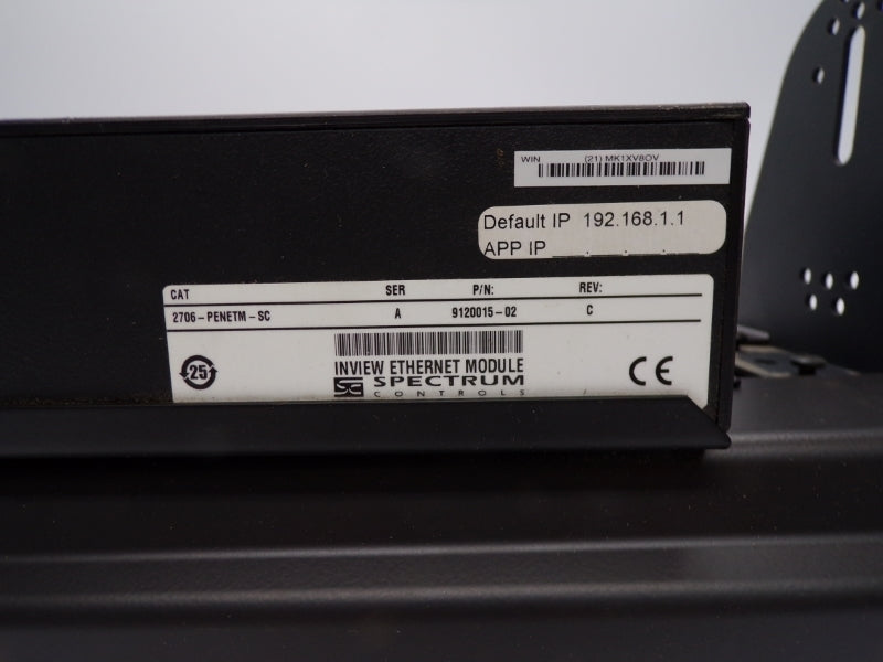 SPECTRUM CONTROLS 2706-PENETM-SC SER. A (AS PICTURED) NSNP