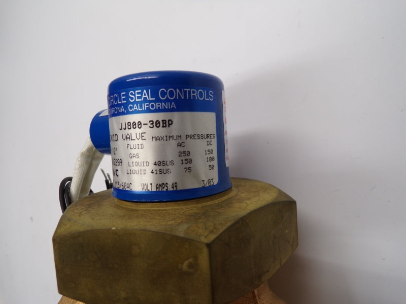CIRCLE SEAL CONTROLS JJ800-30BP 115V 49A 1-1/2" NSNP
