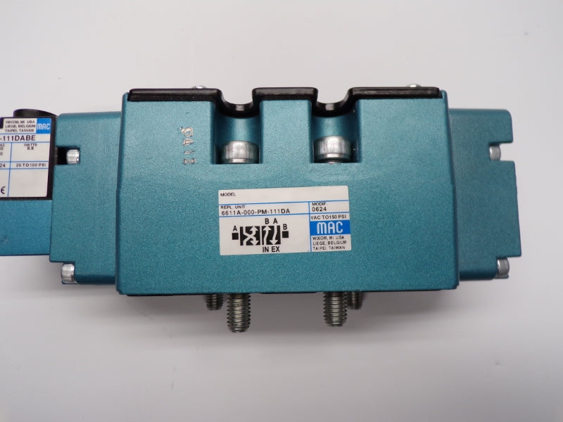 MAC 6611A-000-PM-111DA 110/120V 25-150PSI NSMP