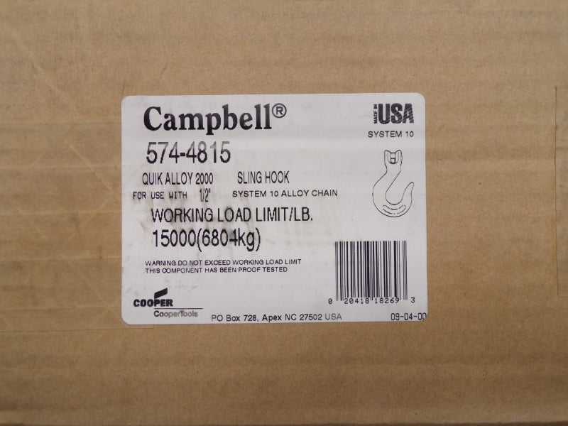 CAMPBELL 574-4815 1/2" NSFS