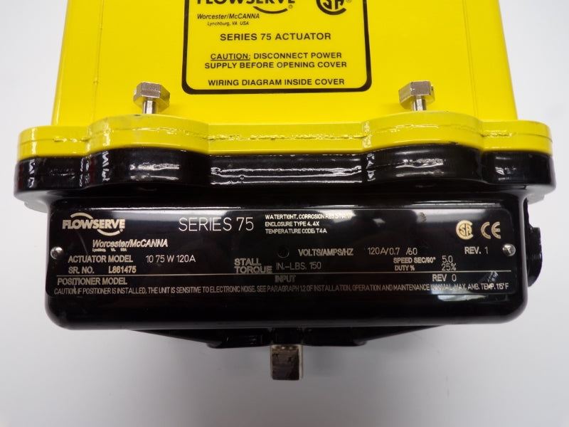 FLOWSERVE 1075W120A 120V 0.70A NSNP
