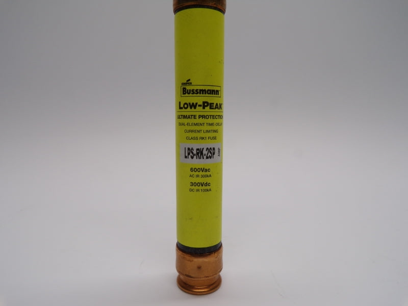 BUSSMANN LPS-RK-2SP 600VAC/300VDC 2A (PKG OF 10) NSMP