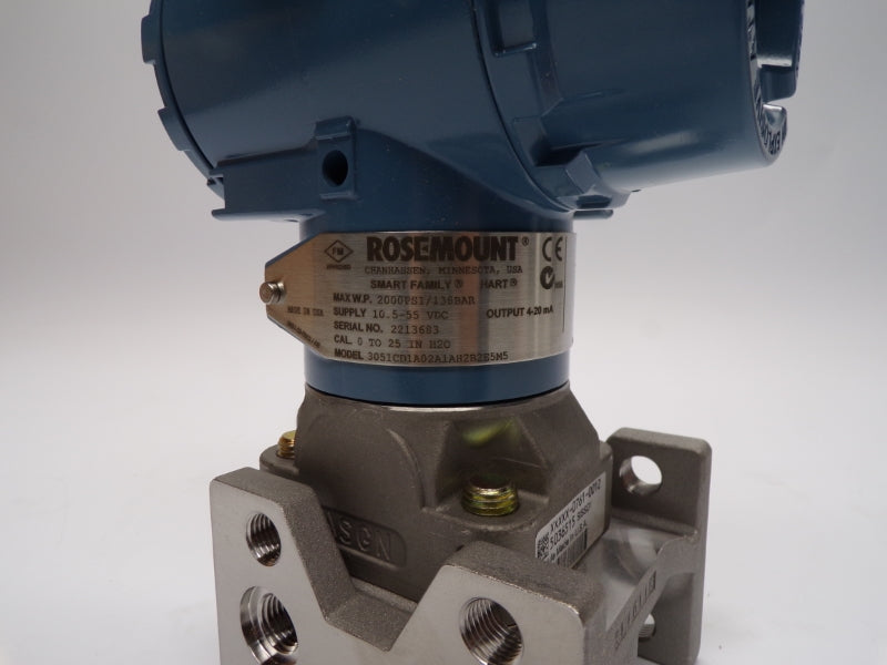 ROSEMOUNT 3051CD1A02A1AH2B2E5M5 10.5-55VDC 2000PSI NSMP