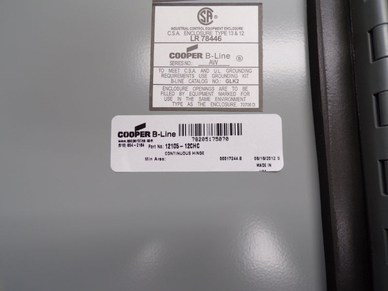COOPER 12105-12CHC NSMP